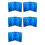5X CD Storage Box 10-Piece Pack CD Case Plastic Double-Sided CD Storage Car CD Case Thickened DVD Case, 1