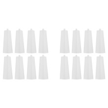 16 Pcs Aluminum Siding Corners 8 Inch Outside White Siding Corner Caps Smooth Siding Aluminum Corner