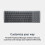 Dell Dell KB740 Compact Multi-Device Wireless Keyboard – Dual Mode RF & Bluetooth 5.0, Full-Size Layout, Quiet Typing, Long Battery Life, Secure AES-128 1