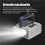 2X Portable Solar Camping Light Multifunctional Campsite Lantern Waterproof Flashlight Power Bank Functions 3