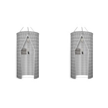 2X Round Bath Cover Household Bath Tent Adult Baby Thick Insulation Warm Winter Shower Curtain Waterproof Tent