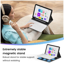 GKABXY Keyboard Case for iPad A16 11th Generation 2025 (11 inch), iPad 10th Generation 2022 (10.9 inch), Magnetically Detachable Wireless Bluetooth K