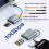 2 in 1 CFexpress Type B & SD Card Reader 10Gbps USB3.2 Gen2, Aluminum Type B CFexpress Adapter Camera External USB-A/USB-C Cable CFB Card Reader Comp 2