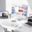 OMOTON Wireless Bluetooth Keyboard for Mac Air/Pro/iMac, QWERTY UK, Silver 6