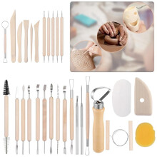 86PCS Pottery Tools Clay Sculpting Tools Polymer Clay Tools Kit Ceramic Tools for DIY Handcraft