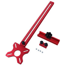 Router Milling Bracket Cabinet Hardware Jig Router Circle Cutting Jig Punch Router Milling Bracket Metric