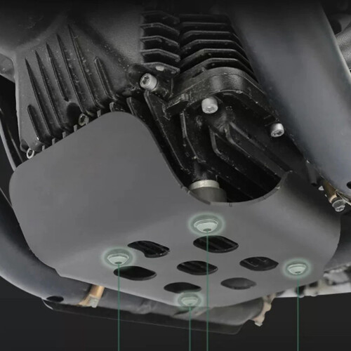 Motorcycle Accessories Under Engine Protection Cover for  V9 Bobber V9 Skid Plate Bash Frame Guard 2