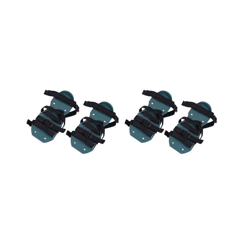 2 Pair Of Lawn Aerator Shoes For Grass, Lawn Lawn Soil Loosening Aerator Spiked Shoes Gardening Tool For Outdoor 6033786954605