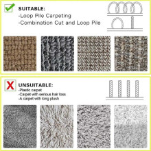 Cache-Câbles pour Tapis, Protection de , Gestion des Câbles, Uniquement pour Tapis de Bureau Commercial, Lot de 4