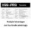 2X X99 PR9 Moderkort LGA 2011-3 Stöder 4X DDR4 RAM Gigabit LAN /NVME M.2 Stöder E5 26XX V3 CPU 6