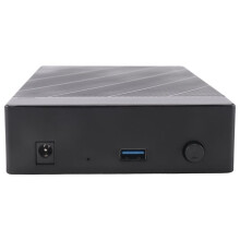 2 Set 2.5/3.5 Inch HDD Case USB 3.0 External Hard Drive Box Tool-Free Install to USB Hard Drive for Laptop US Plug