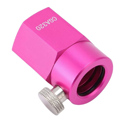 Adaptateur de Remplissage Rapide pour Cartouche de CO2  Rose 2