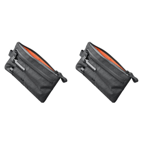 2X Waterproof Men'S Clutch Bag Large Capacity Wrist Portable Multi-Function Tool Storage Bagg 1