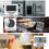 2X Kitchen Digital Thermometer BBQ Oven Meat Grill Function Heat Meter Home Baking Household Cooking Temp 6