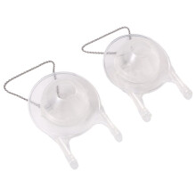 4 Stück Toiletten-Klappenventile Als Ersatz für GA715014-GEG1, 7,6 cm, mit Edelstahlkette und Haken, Zuverlässiges Toiletten-Klappenventil