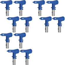 12 Pontas Mal Ventiladas Do Pulverizador da Pintura Dos Pces, Peça da Máquina Pulverização Do Pulverizador da Pintura para Cercas Plataformas
