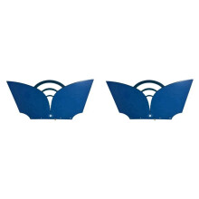 2X UWB Ultra Wideband Antenna 280Mhz-10GHz RF Antenna Receiving Antenna Directional Antenna Coplanar Antenna A