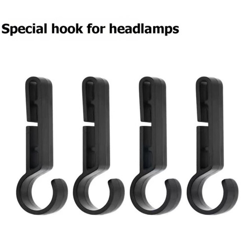 500 Pcs Hard Hat Clips for Headlamp,Headlamp Hook,Hard Hat Light Clip,Hard Hat Clip,Hard Hat Accessory 1