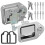 Truck Tool Box Latch Replacement Stainless Steel Toolbox Paddle Lock Replacement Handle with Keys fo 3