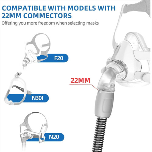 only Compatible With Airsense 11 and Aircurve 11, reusable replacement hose, 2