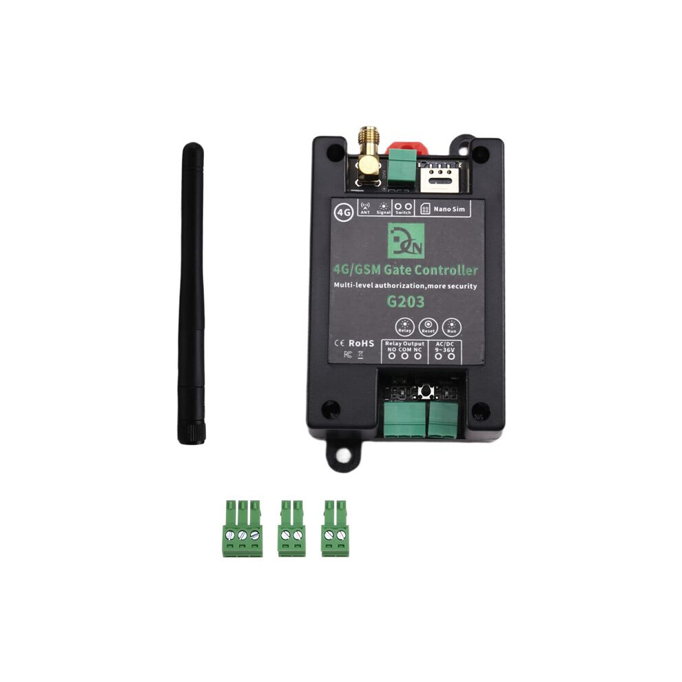 Gsm Remote Control Relay G203 4G Mobile Phone Operated Door & Gate Controller 6033325098463