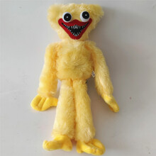 (Yellow Poppy, 40cm) Poppy Playtime Poppy Plush Toy Soft Stuffed Doll for Children Gifts