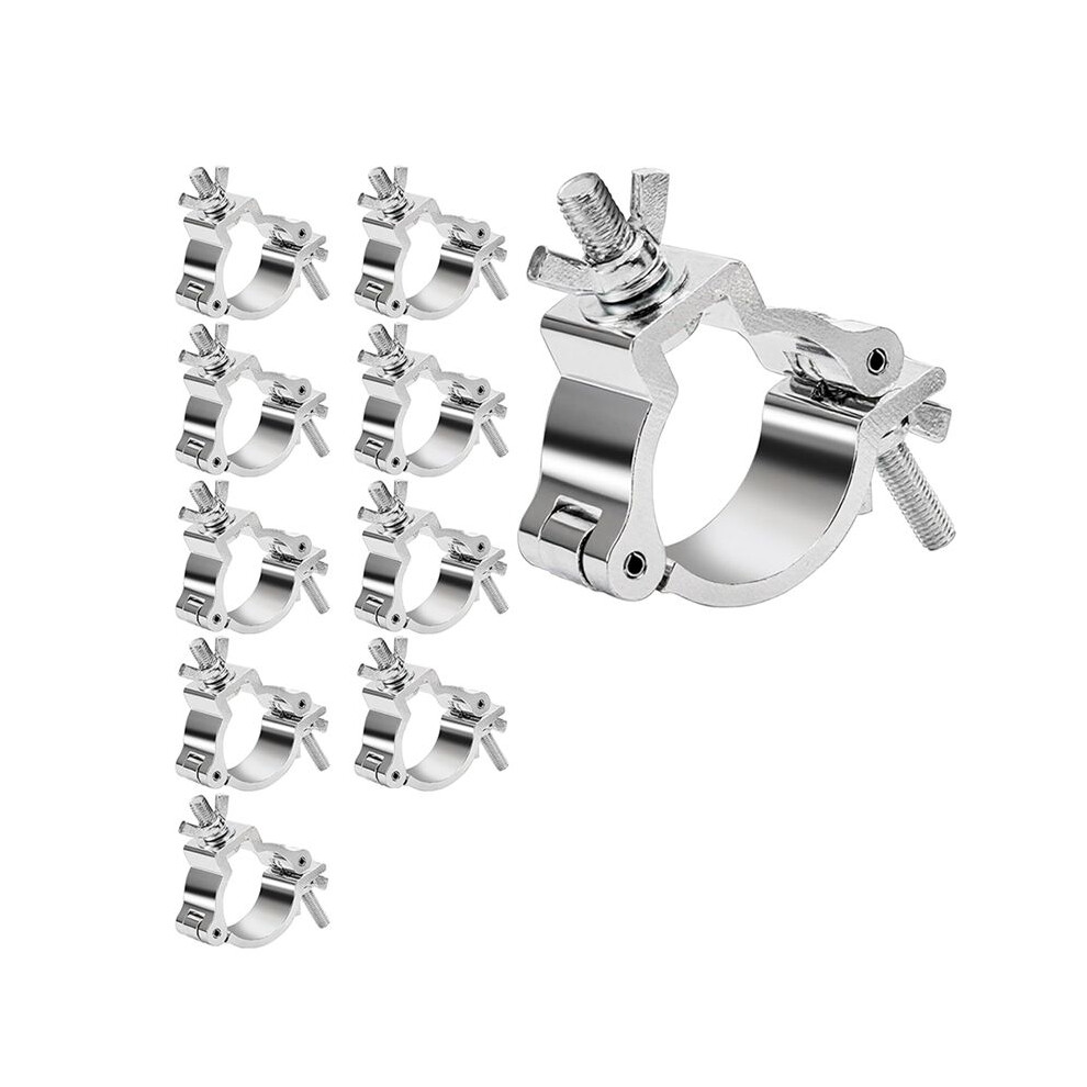 10 Pcs Truss Ing Clamps, 2" Aluminum Alloy Dj Clamp For Stage Ing Par S Spot Moving Light 6031665718157
