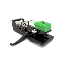 For AT95E Moving Magnetic Cartridge Headshell for LP Vinyl Record Players Turntable Phonograph Stylus Holder Connect