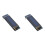 2X Display Module 0.91 Inch SSD1306 OLED Display Module OLED Screen Driver  3.3V,White Font 1