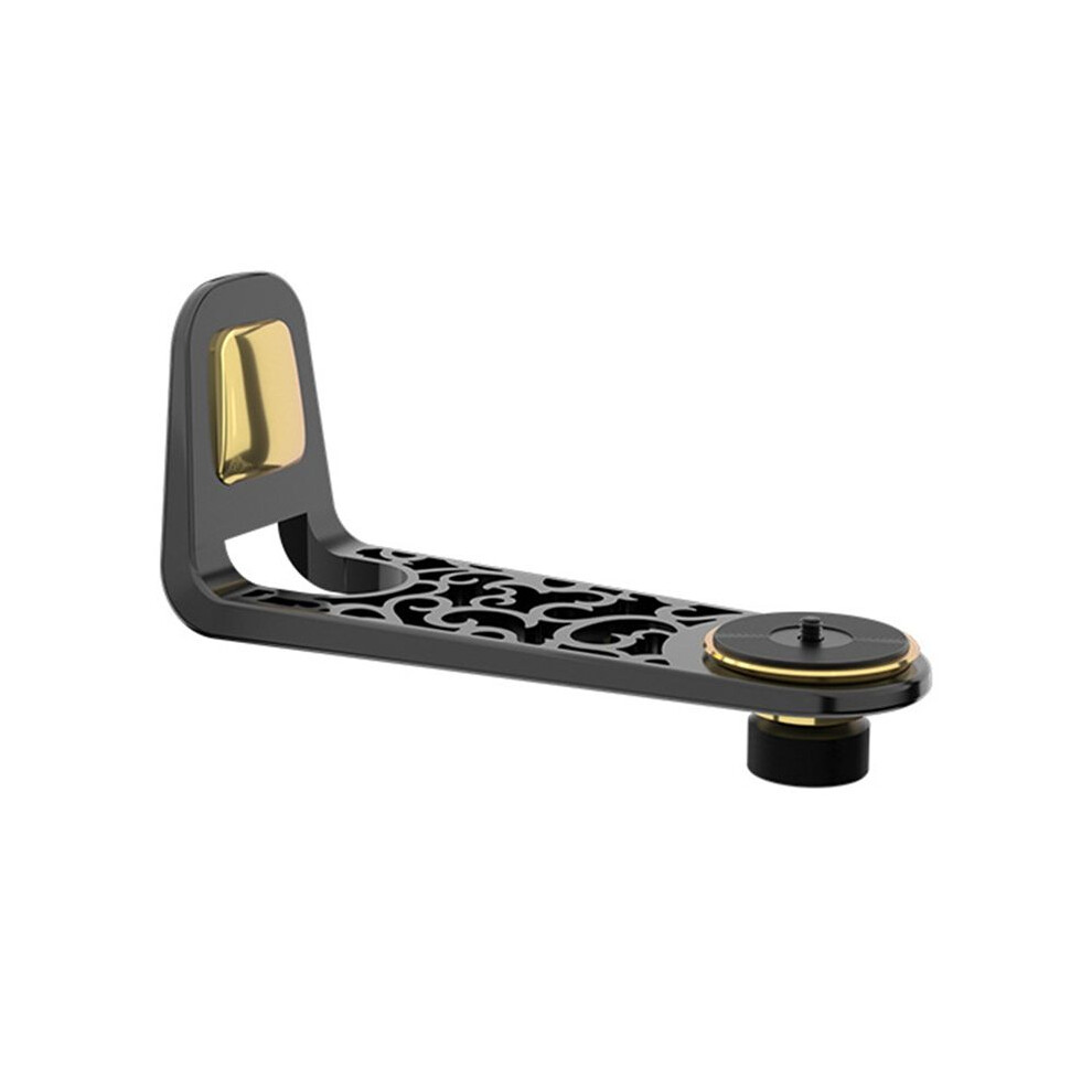 Wall Mount Projector Stand Sturdy Aluminium Alloy Metal Bracket Multi-Angle Compatible With Most Projectors Black 4713069243658