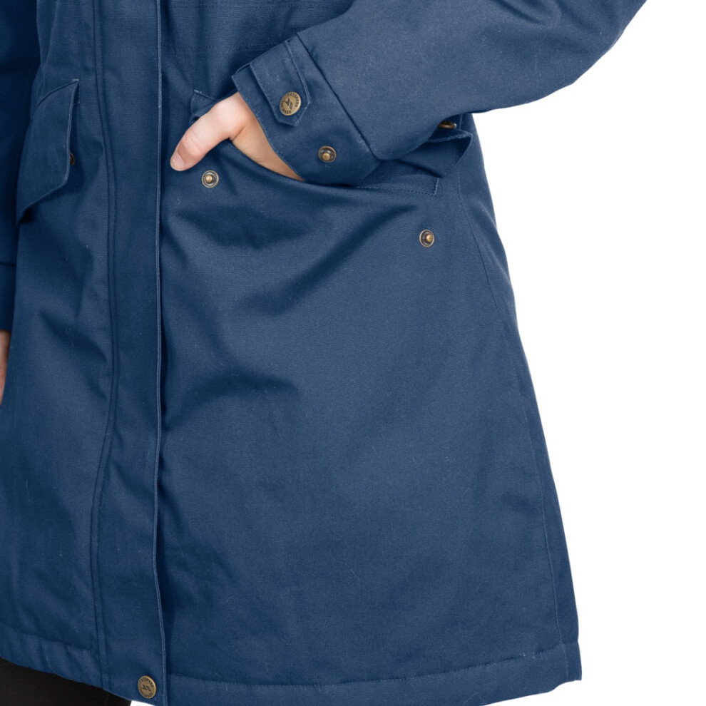 Trespass (6, Navy) Womens Waterproof Jacket Faithful