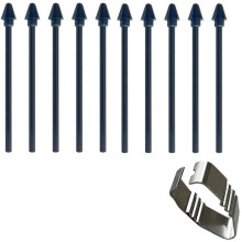 10PCS Stylus Pen Nibs for Tab S11/S11 Ultra Replace Stylus Tips with Pen Clip
