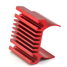 Aluminium 180 Motorkühlkörper für 1/18 RC Crawler TRX4M Upgrade, Rot