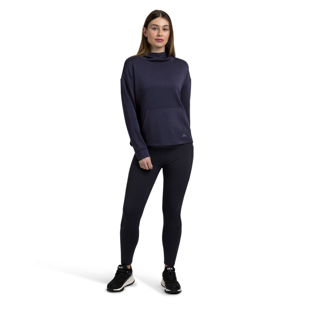 Trespass (6, Navy) Womens Active Hoodie Grayling