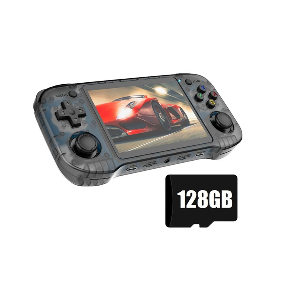 R46h Handheld Retro Video Game Console 4.2 Inch Screen 128G 20000+Games Portable Game Player Support 10+ Emulator A 4712690784745