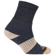 (6/9, Indigo Tone / Heather Grey / Pink Haze) Trespass Womens 5 Pack Walking Socks - Wendall