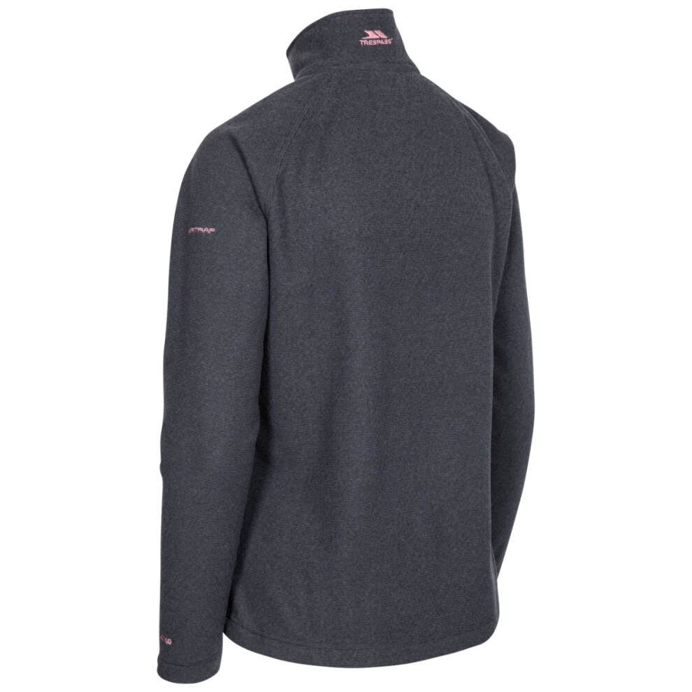 Trespass (8, Charcoal) Womens 1/2 Zip Fleece Jacket Meadows