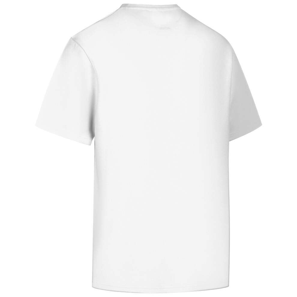 Trespass (L, White) Mens Casual T-Shirt - Vanco