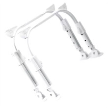 1 Pair Table Legs U- Shaped Desk Legs Adjustable Furniture Leg for Dining Table Coffee Table Computer