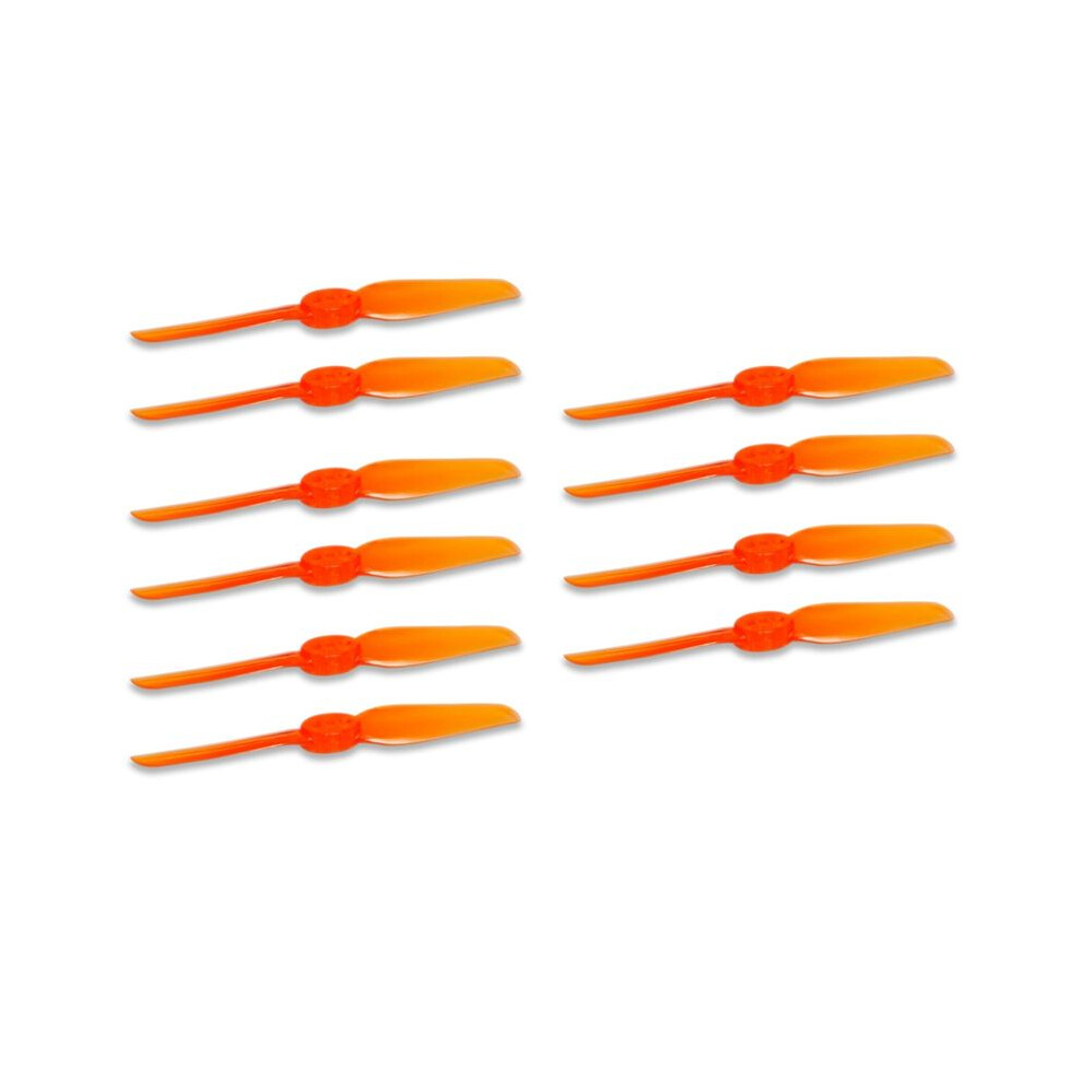 5 Pairs T65MM 2-Blade Propeller 65mm 2.5 Inch CW CCW Propeller for Ultramicro/Toothpick FPV Drone Quadcopter Orange&Red-image-OPC-PVRQ2RD-NEW