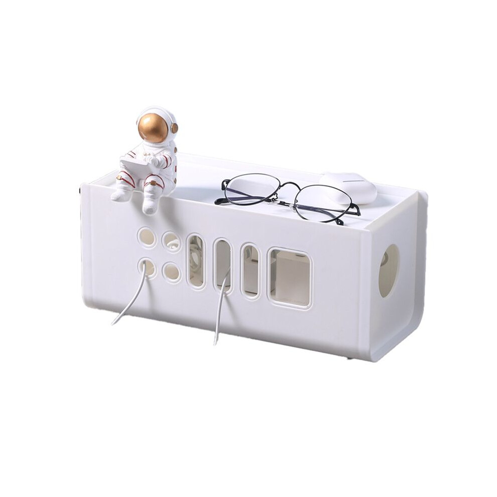 Cable Storage Box Multifunctional Power Board Wire Management Socket Wire Case Home Room Safety Network Storage Bin 4713319556057
