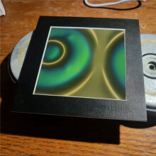 Pellicola di Visualizzazione Magnetica,Pellicola di Visualizzazione del Campo Magnetico Verde 6X4 Pollici,Display del Flusso Magnetico,Rilevatore di