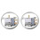 2X WPF22-L 2Pin Refrigerator Thermostat Household Metal Temperature Controller 1