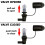 3X 90 Degree Bite Valve Replacement for Hydration Packs Silicone Nozzle Mouthpiece for Water Bladders 5