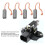 4x Bosch Alternator Brush Set PX602 PX60 11