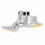 Stainless Steel Tyre Changer Duck Head Insert 19