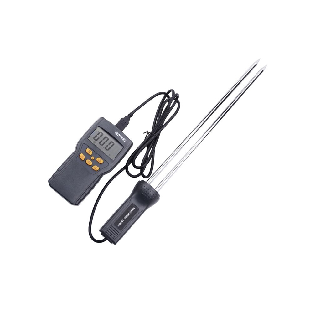 Md7822 Digital Moisture Meter 2%-30% Lcd Display Wheat Corn Rice Paddy Moisture Contains Humidity Tester Grain 4711244647093