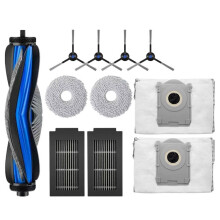 11 Piezas para T50 PRO OMNI / T50 OMNI Aspiradora Cepillo Bolsa de Polvo Filtro Rodillo Repuesto
