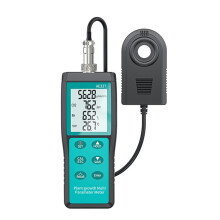 Professionelles PAR-Messgerät PPFD-Tester Quantensensor Vollspektrum Hohe Genauigkeit für Pflanzenwachstum 400-700 Nm Bereich
