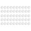 50 Pack Practice  Balls 42mm Soft PU Realistic Feel Limited Flight White 1